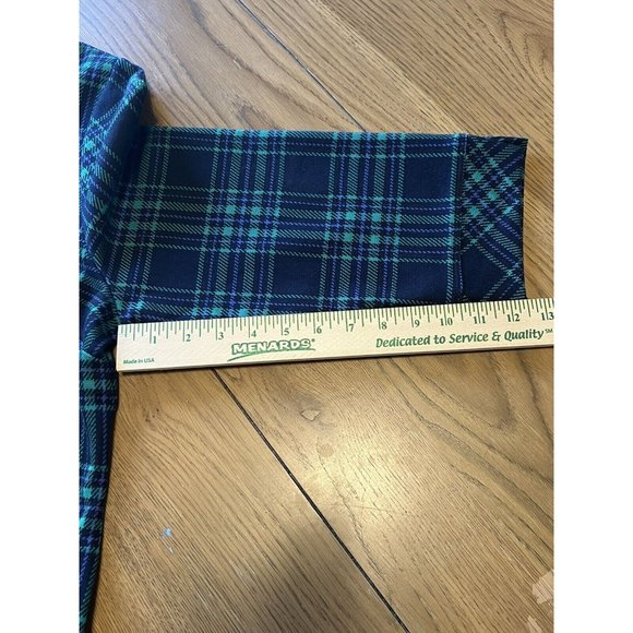 TALBOTS Checkered Mock Neck‎ Long Sleeve Back Zipper Women Sweater Size Medium - Picture 11 of 11